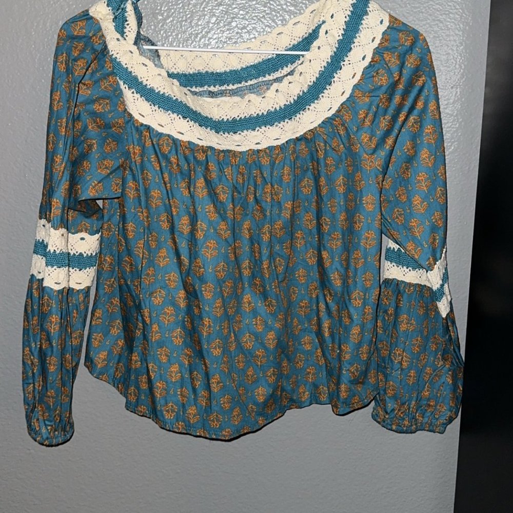 Luna Moon Long Sleeve Dressy Shirt